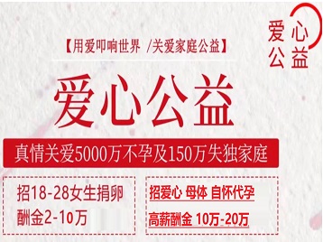 玉溪捐卵助孕生子 爱心志愿者招募